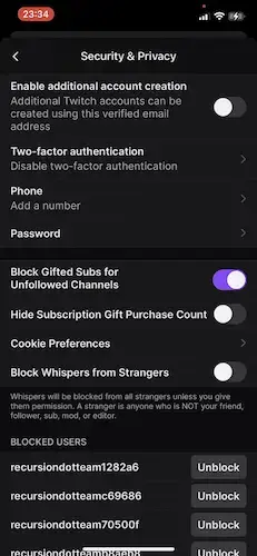 twitch block iphone step 3
