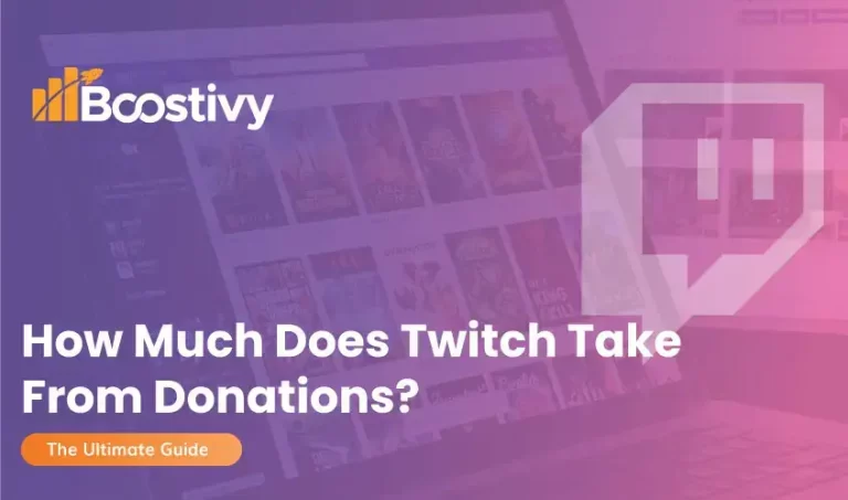How Much Does Twitch Take From Donations?