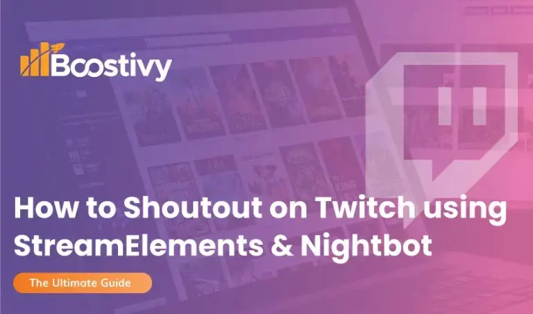 How To Shoutout On Twitch using StreamElements & Nightbot